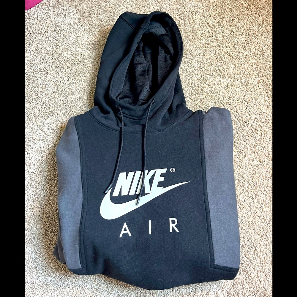NIKE BLACK & GREY HOODIE